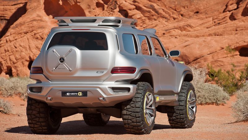 Illustration for article titled The Mercedes Ener-G-Force Is The Awkwardly Named Future Of Off-Roading